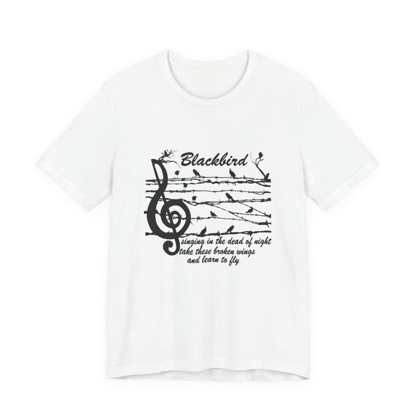 Blackbird Learn to Fly T-Shirt | Free Spirit Gift
