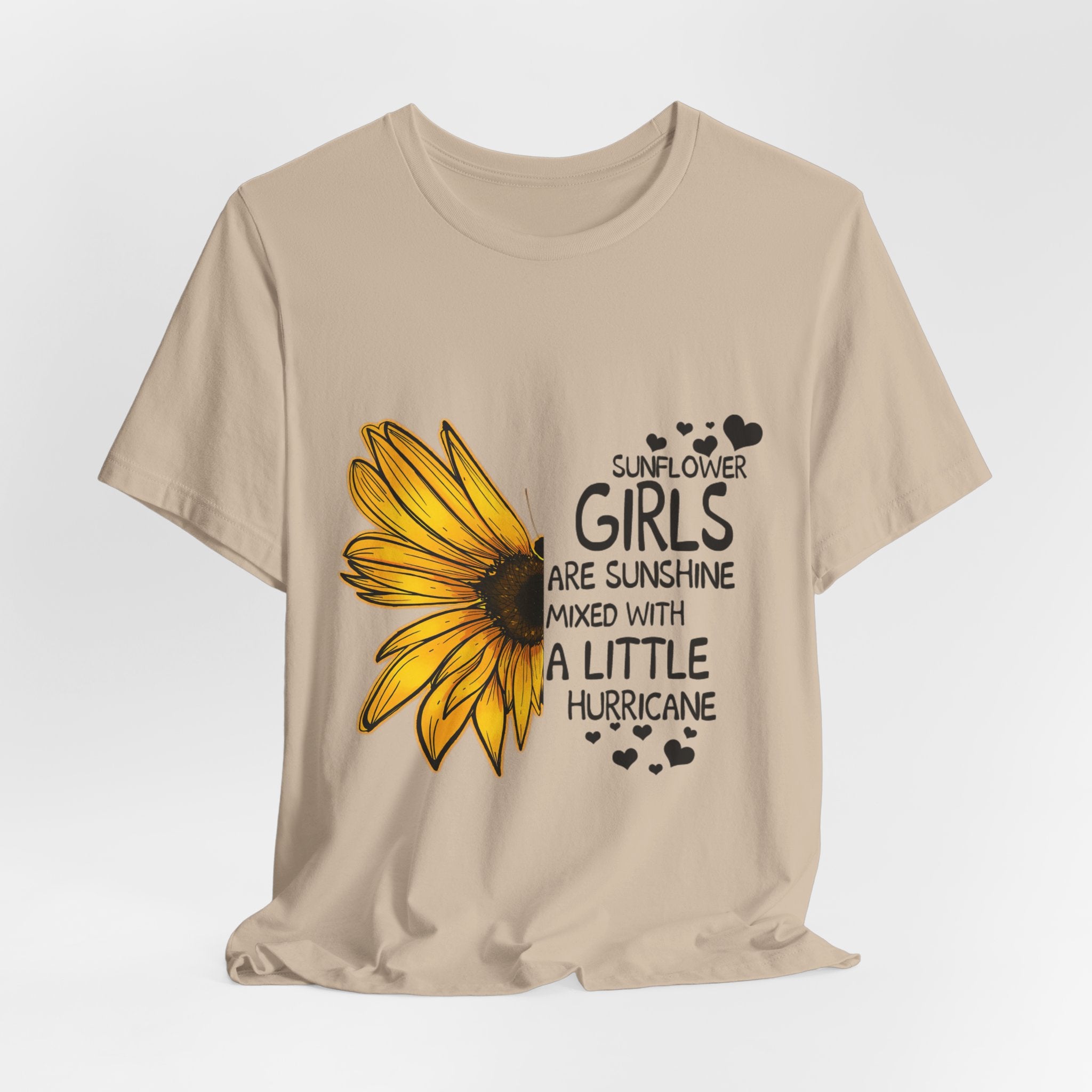 Sunflower Girls Sunshine Hurricane T-Shirt | Boho Soul Gift