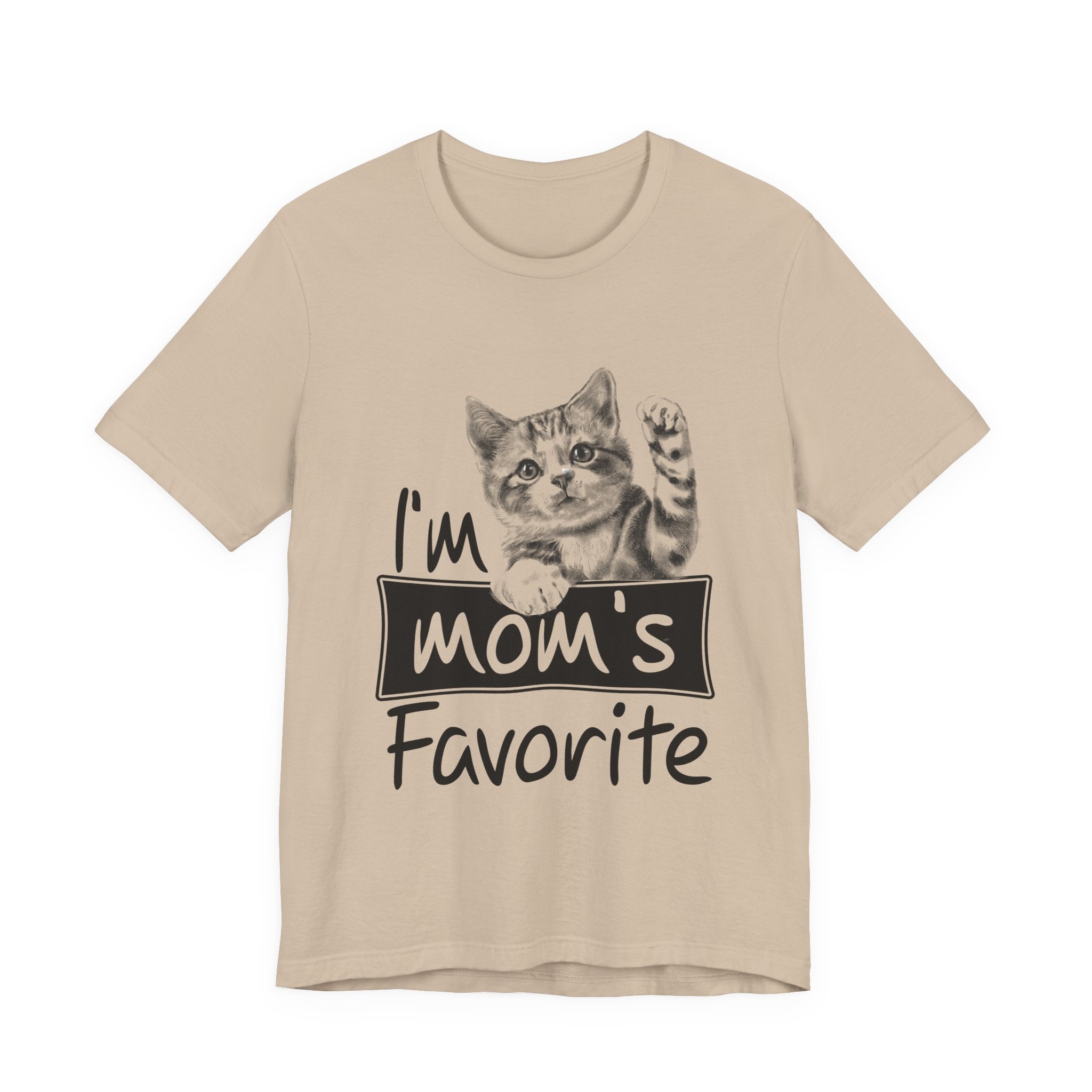 I'm Mom's Favorite T-Shirt | Funny Cat Mom Gift