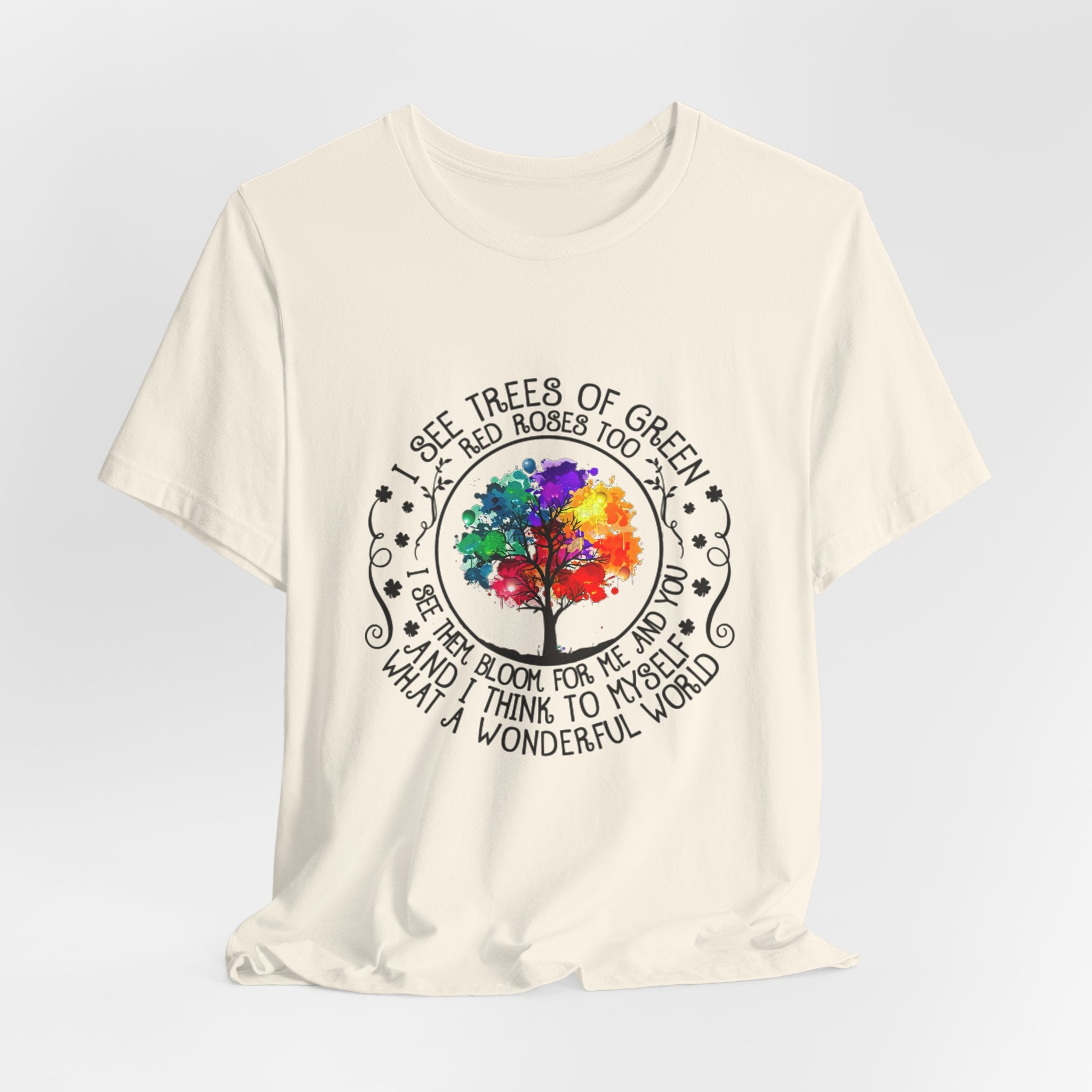 What a Wonderful World T-Shirt | Hippie Soul Gift