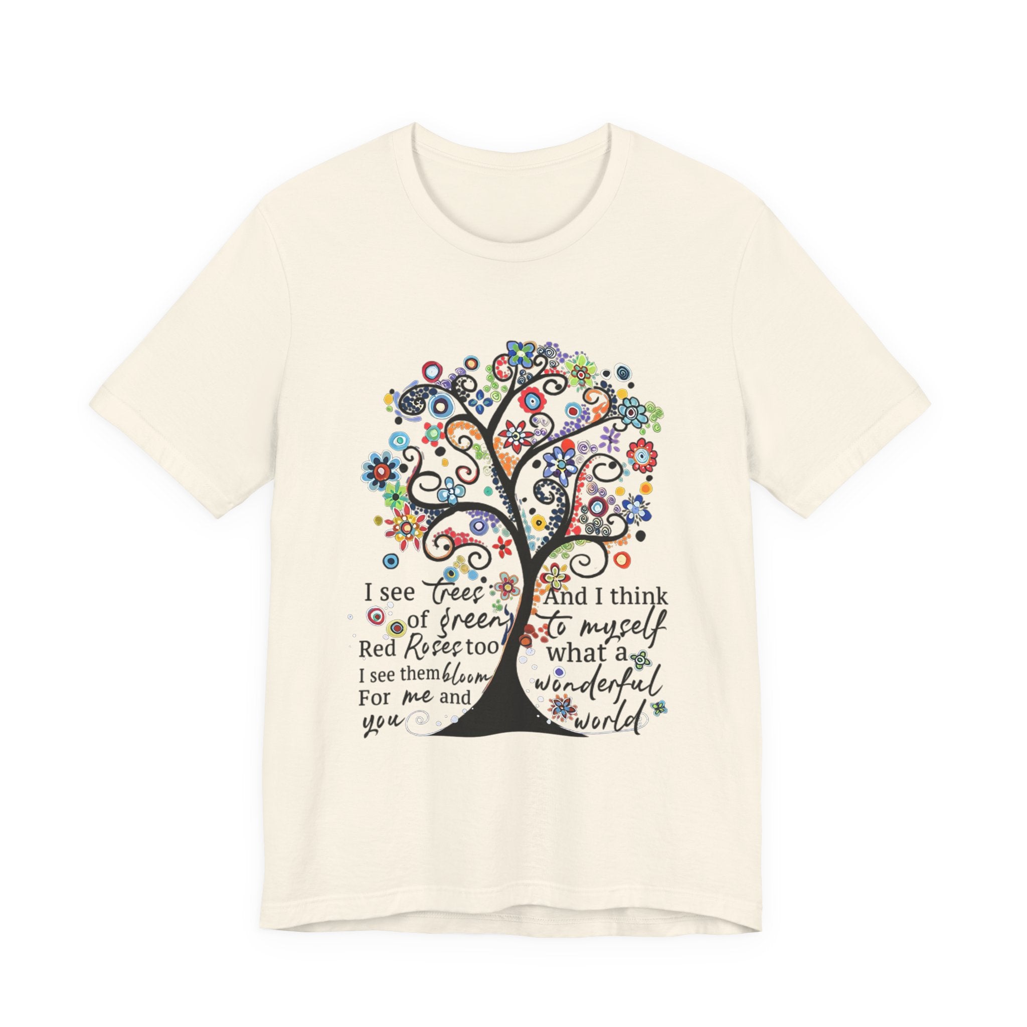 What a Wonderful World T-Shirt | Hippie Soul Gift
