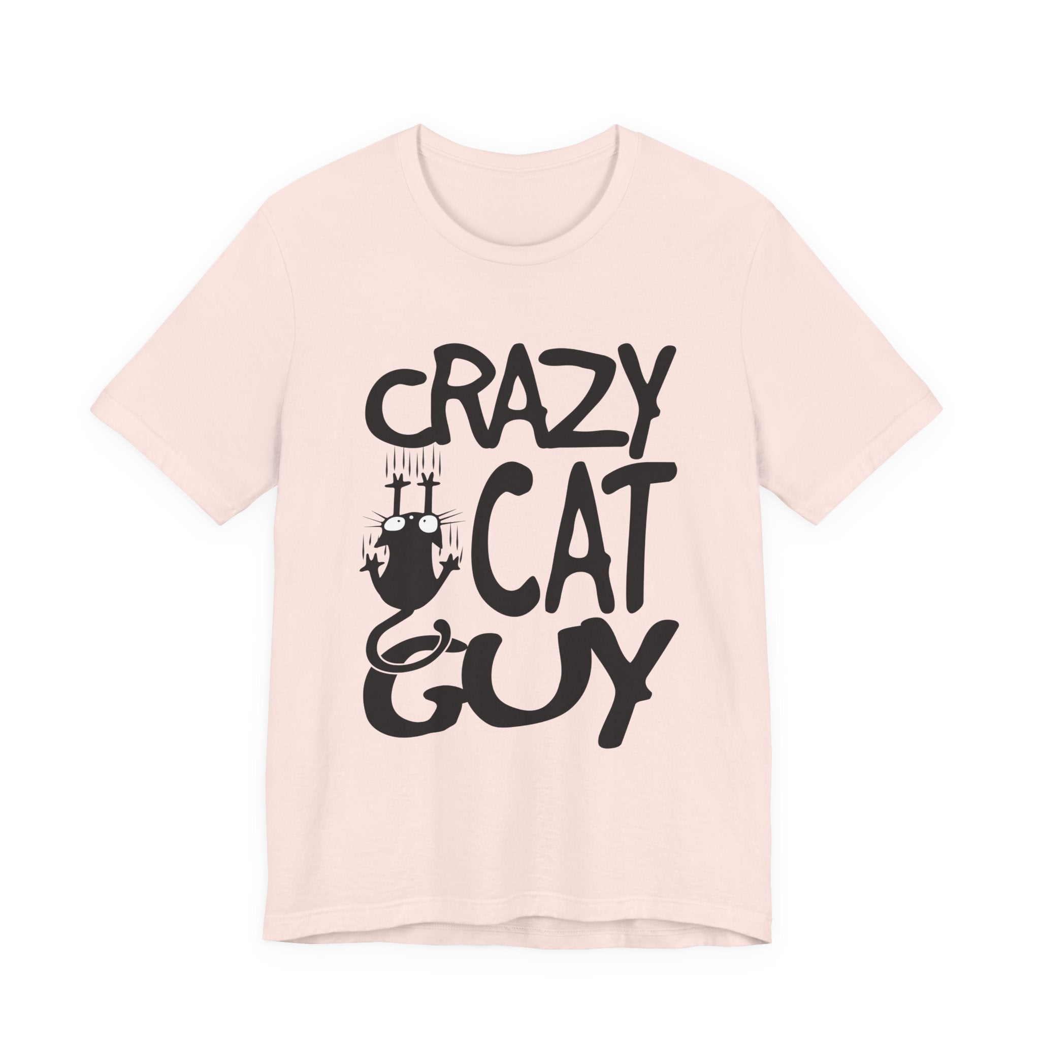 Crazy Cat Guy T-Shirt | Funny Cat Dad Gift