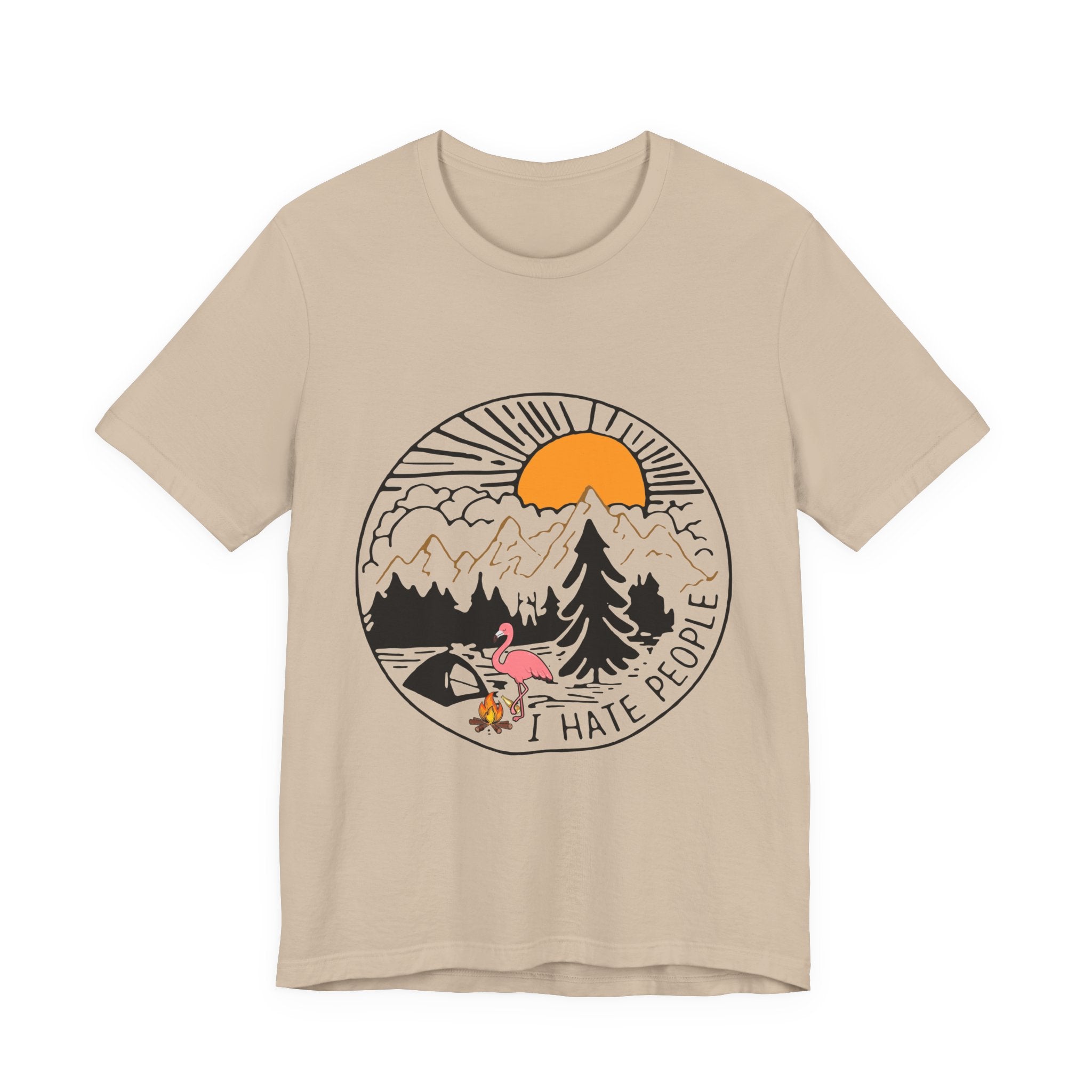 I Hate People Camping T-Shirt | Introvert Camper Gift