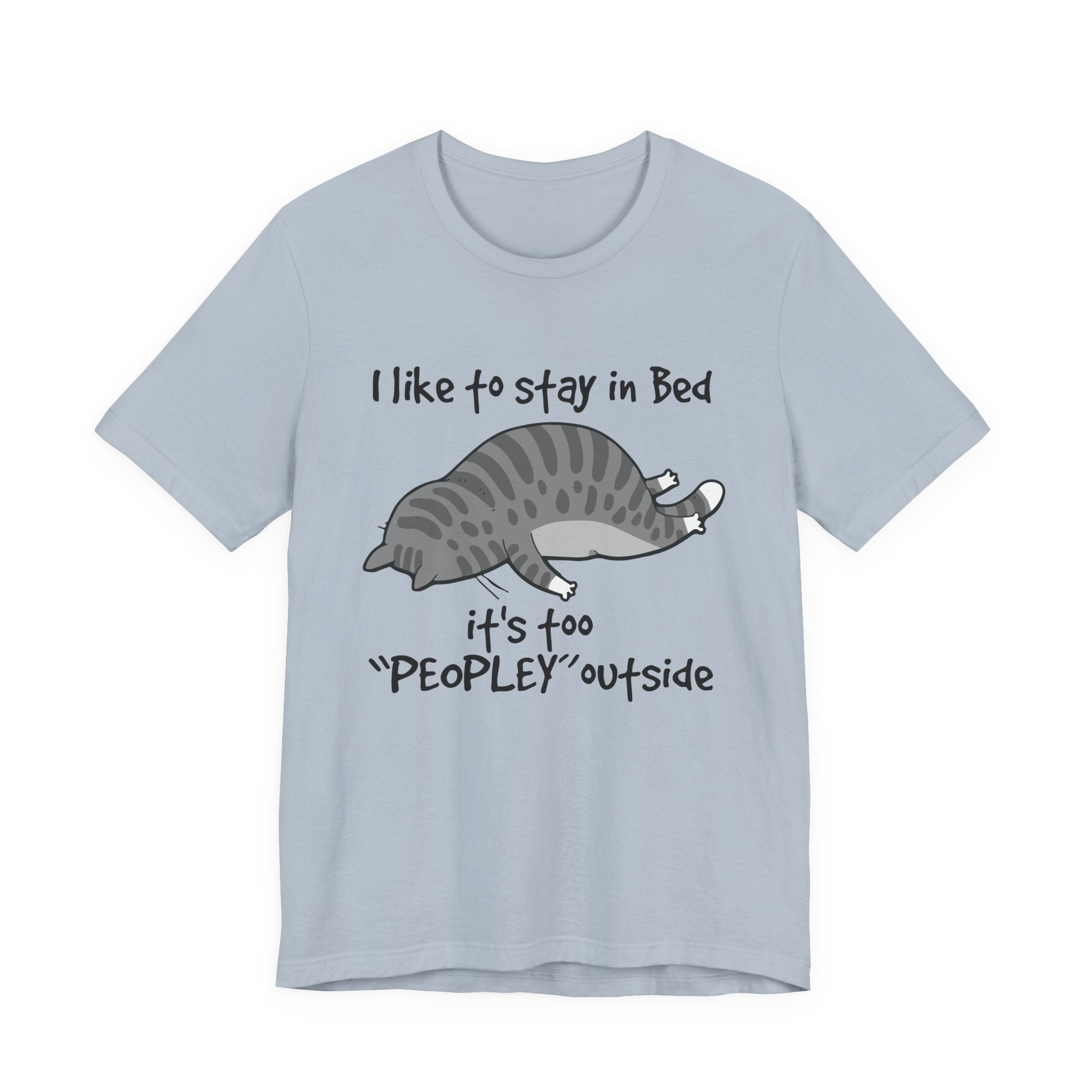 Too "PEOPLEY" Outside T-Shirt | Introvert Cat Lover Gift
