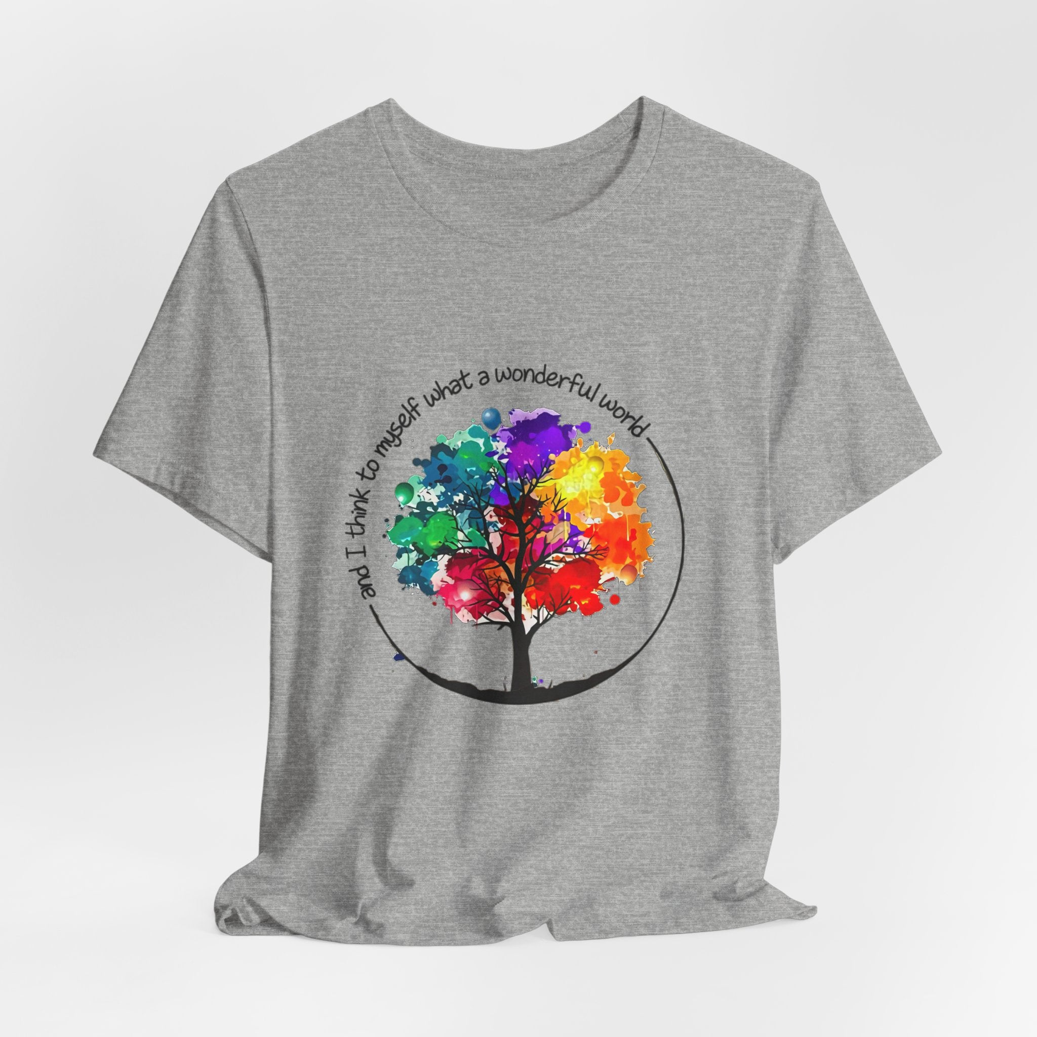 Wonderful World Tree T-Shirt | Hippie Soul Gift