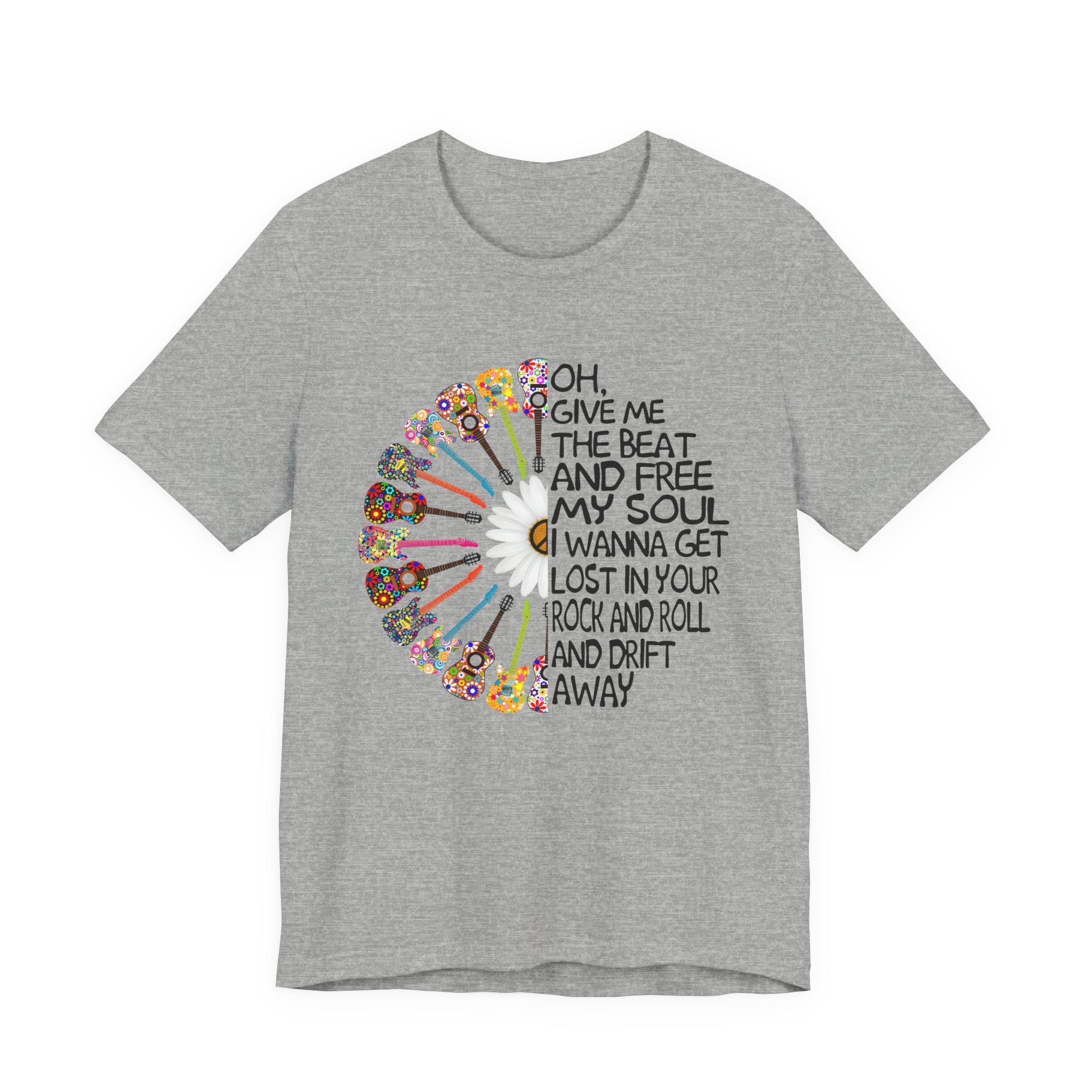 Free My Soul Rock & Roll T-Shirt | Hippie Music Lover Gift