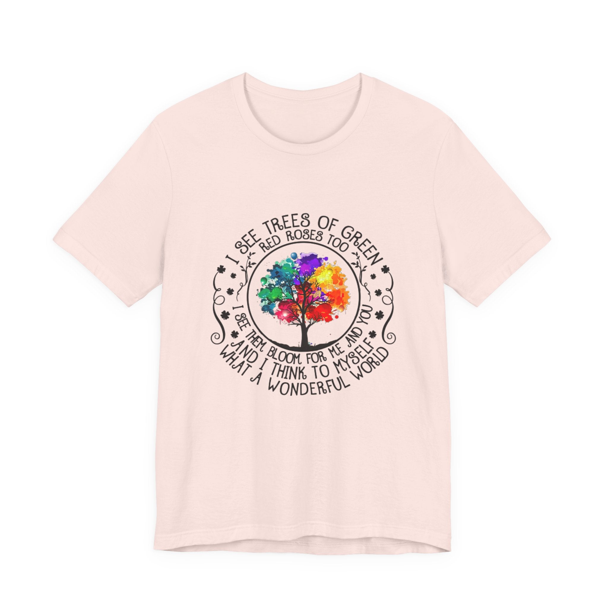 What a Wonderful World T-Shirt | Hippie Soul Gift