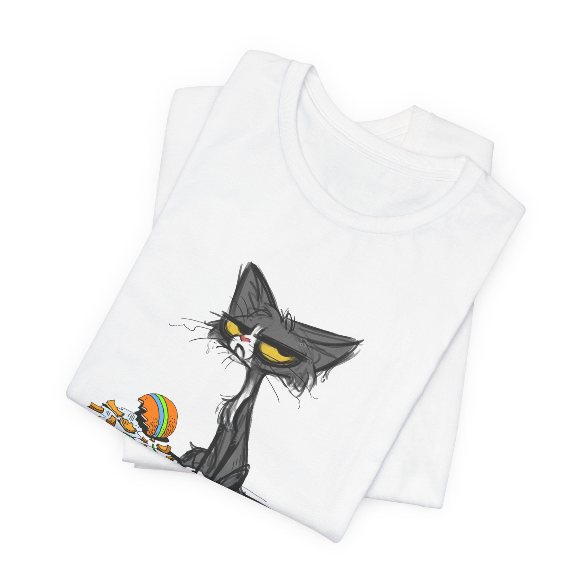 Life Is Better With My Destructive Cat T-Shirt | Funny Cat Lover Gift