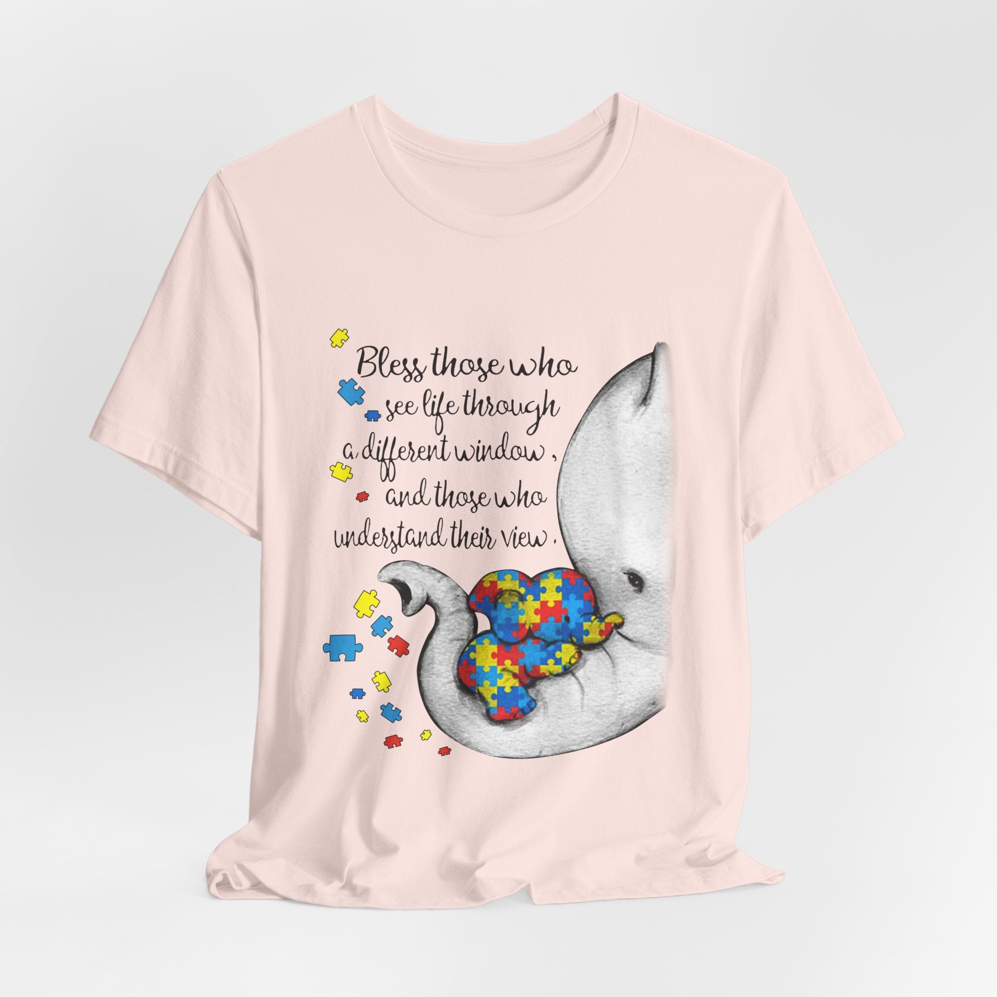 Bless Those Who See Life Differently T-Shirt | Autism Support Gift