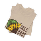 Sunflower TAIS NAPS & CAIS Tee | Cat Lover Gift