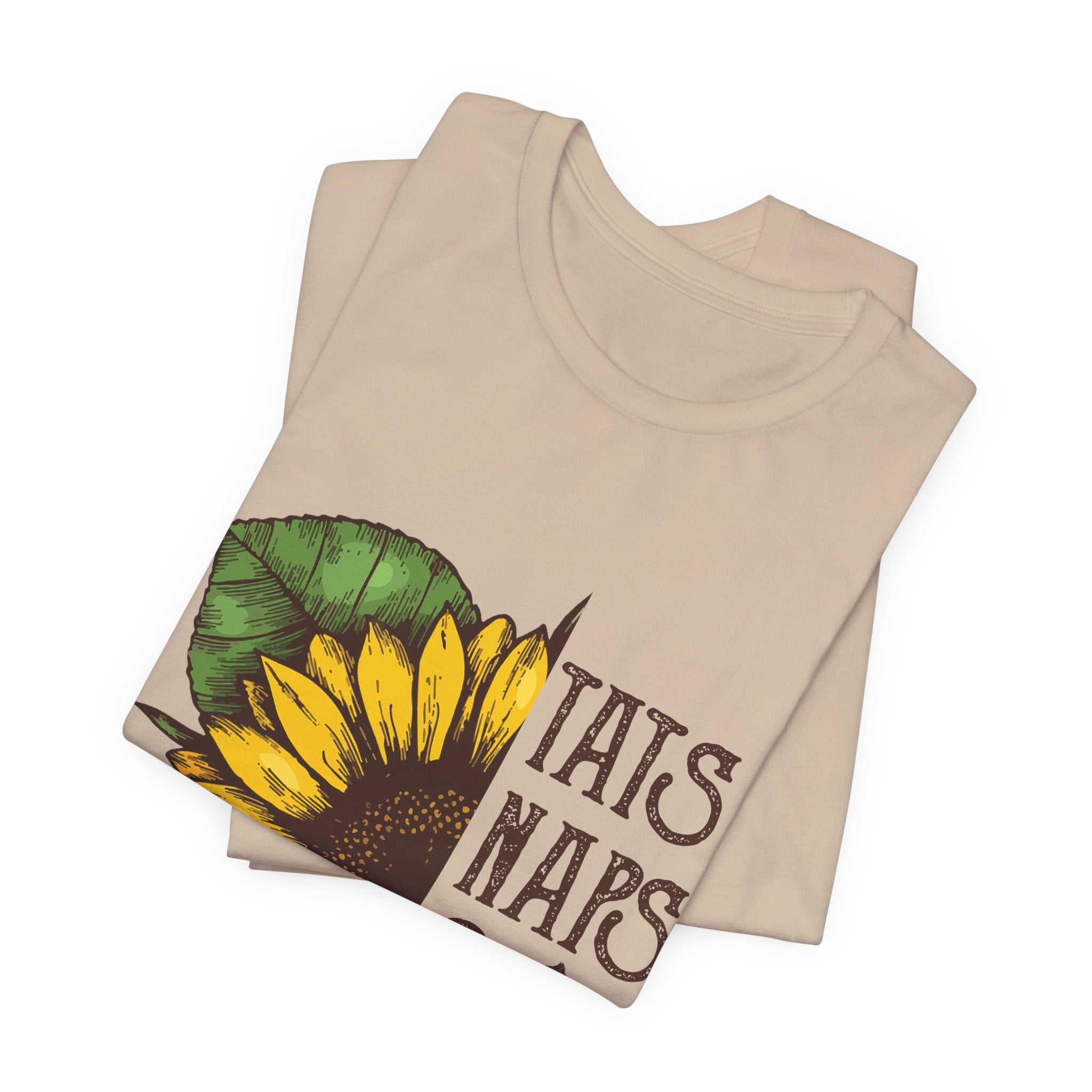 Sunflower TAIS NAPS & CAIS Tee | Cat Lover Gift