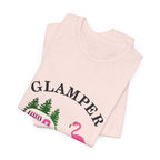 GLAMPER I Camp With Style T-Shirt | Glamping Lover Gift