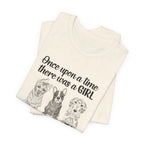 Girl Loved Dogs & Tattoos T-Shirt | Dog Lover Gift for Her