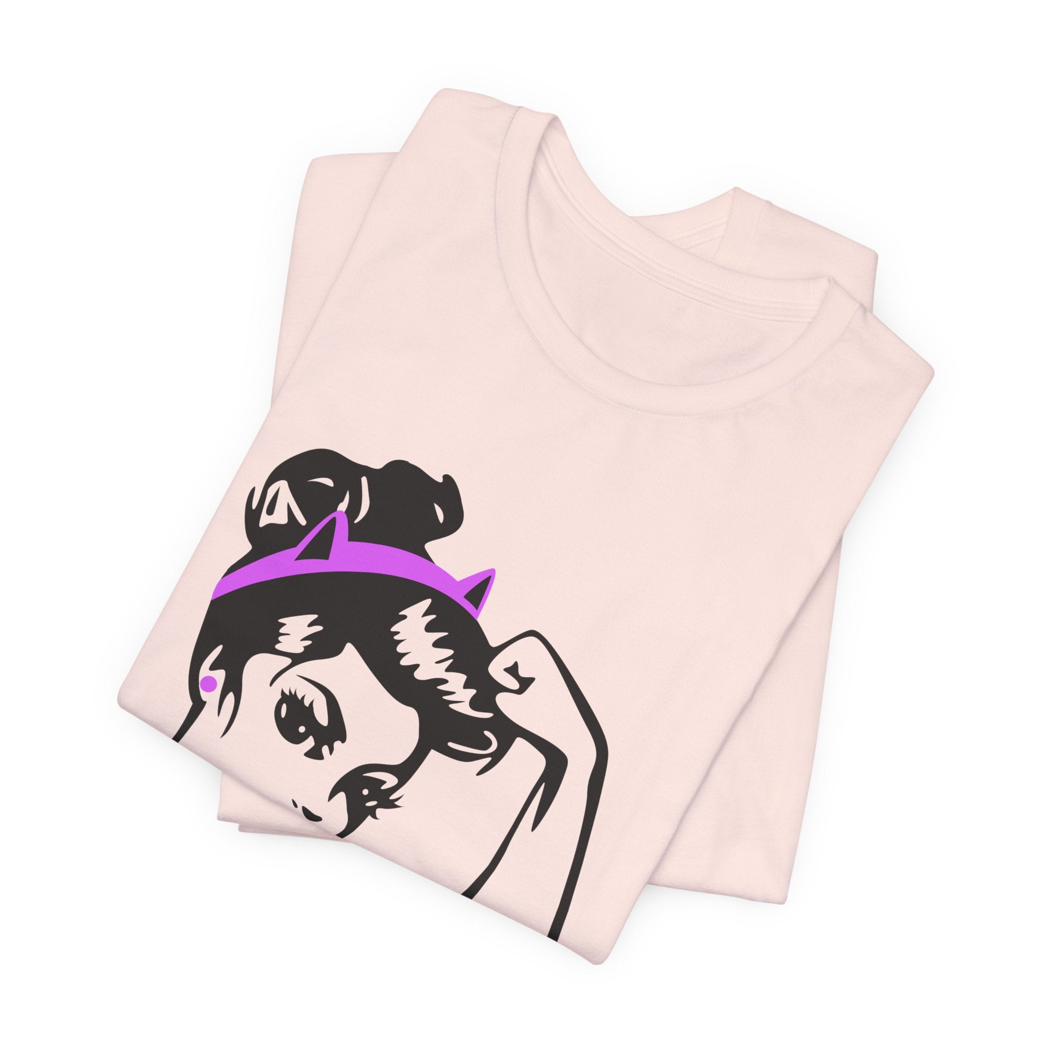 Cat Mom Rosie T-Shirt | Empowered Cat Mom Gift
