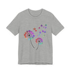 Paw Print Dandelion T-Shirt | Dog Lover Gift for Fur Parents