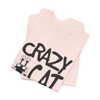 Crazy Cat Guy T-Shirt | Funny Cat Dad Gift