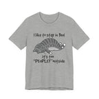 Too "PEOPLEY" Outside T-Shirt | Introvert Cat Lover Gift