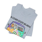 Dark Desert Highway Cats T-Shirt | Groovy Cat Lover Gift