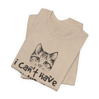 My Cats Are ALLERGIC T-Shirt | Funny Cat Lover Gift