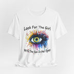 Sun In Her Eyes T-Shirt | Free Spirit Gift