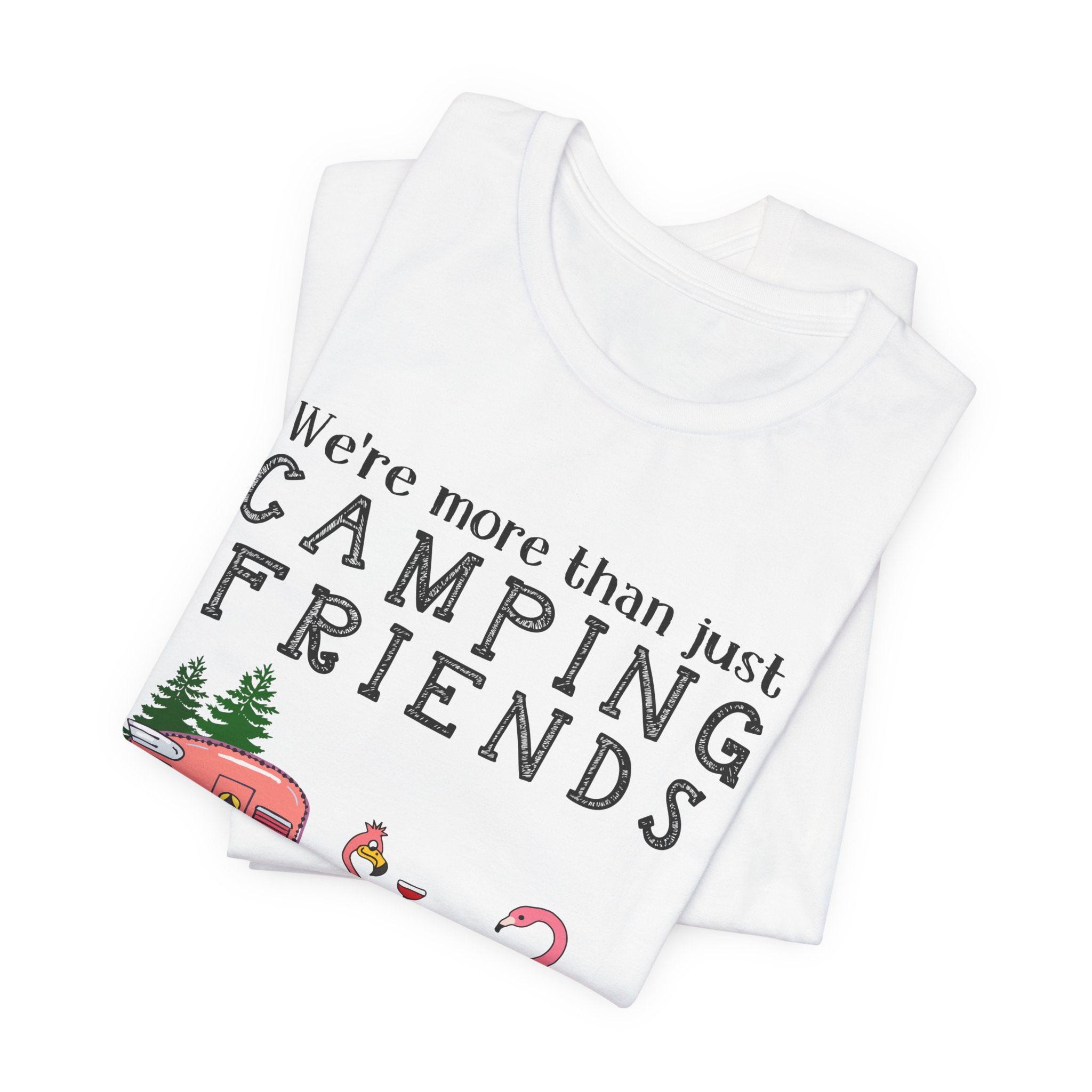 Camping Friends Small Gang T-Shirt | RV Camper Group Gift