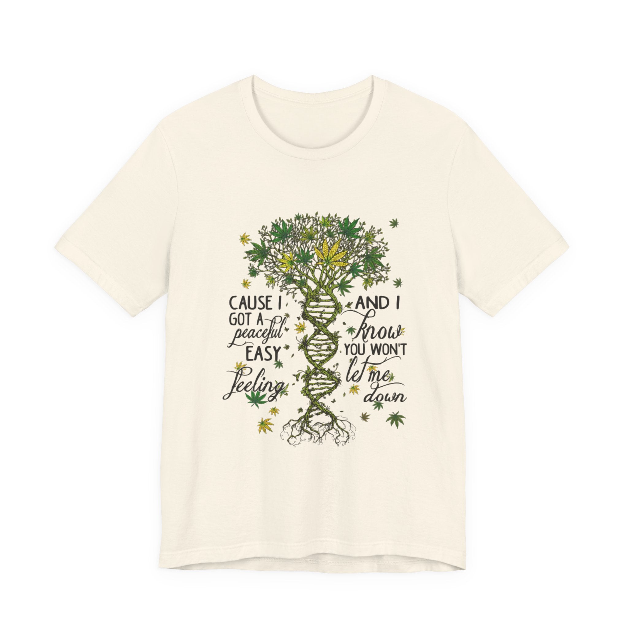 Peaceful Easy Feeling T-Shirt | Hippie Soul Cannabis DNA Gift