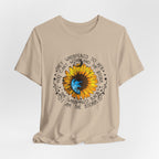 I Am The Storm Sunflower T-Shirt | Free Spirit Gift