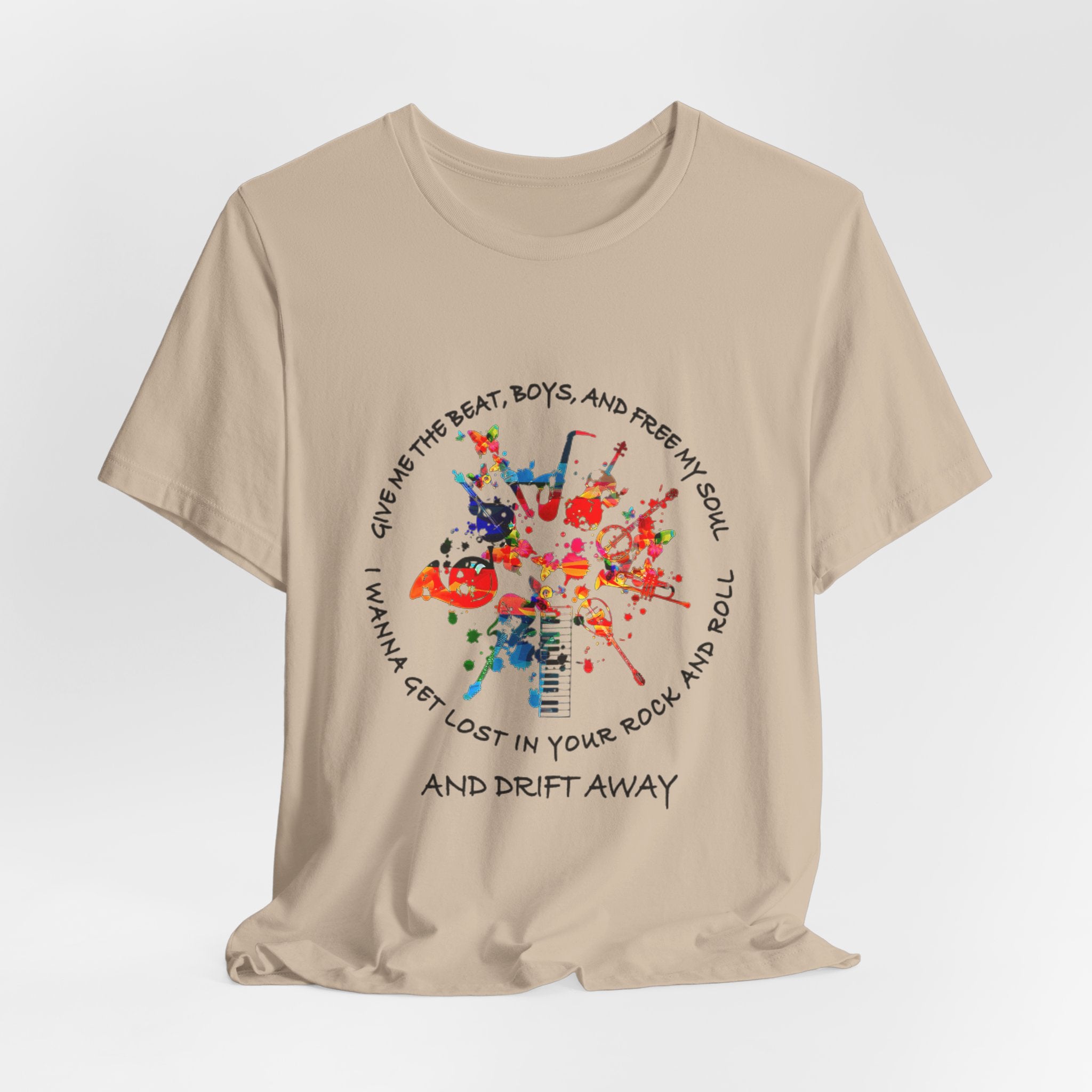 Lost In Your Rock And Roll T-Shirt | Free Spirit Gift