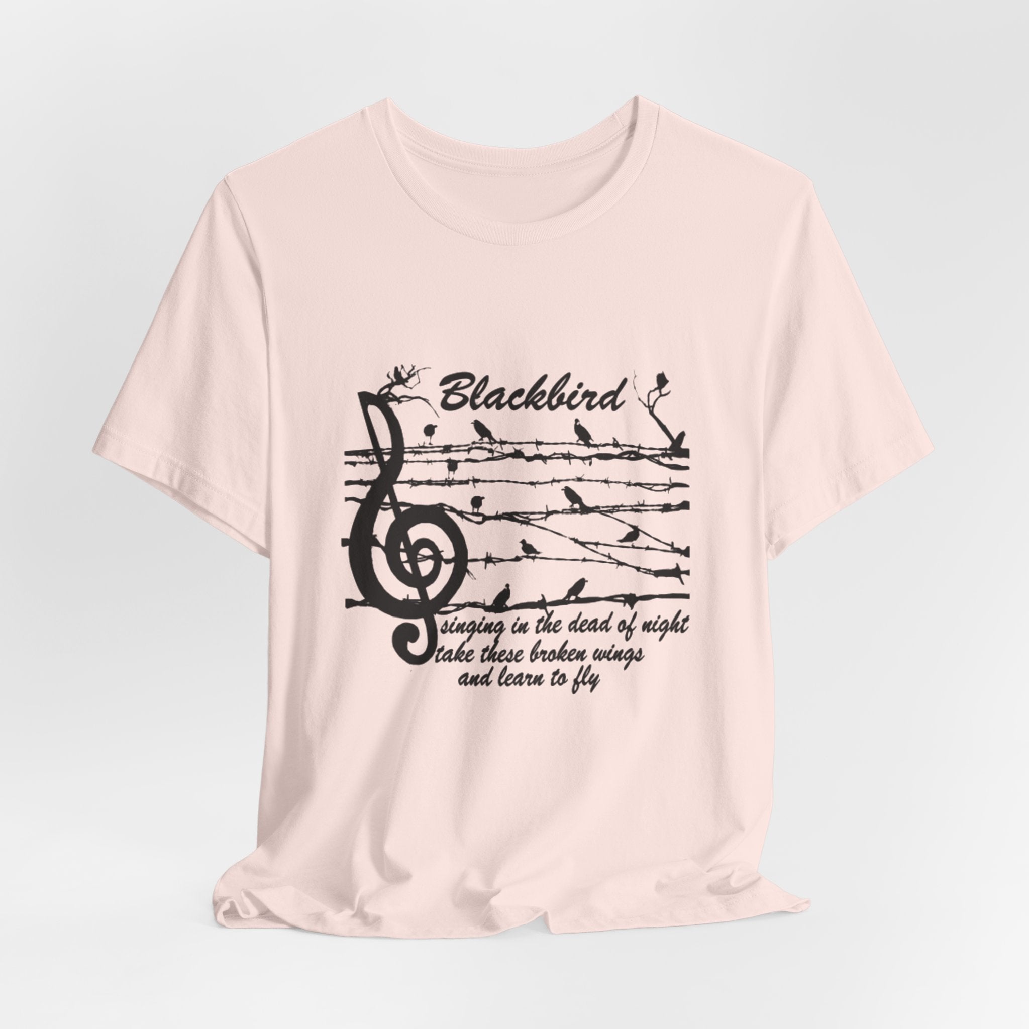 Blackbird Learn to Fly T-Shirt | Free Spirit Gift