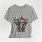 Cute Unicorn Elephant T-Shirt | Elephant Lover Gift