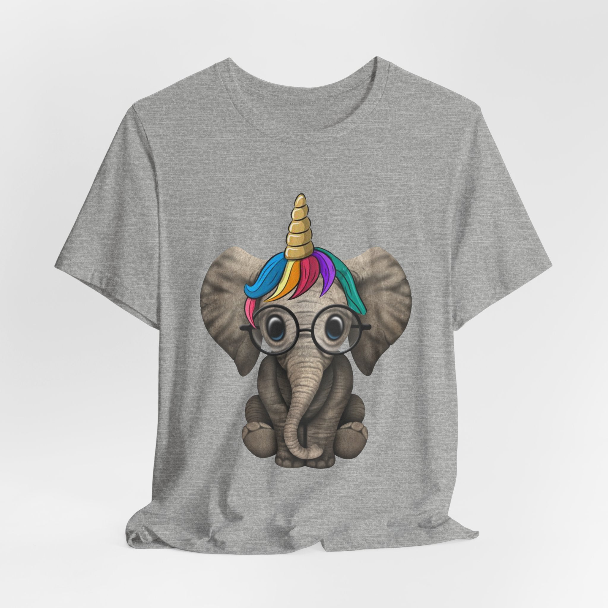Cute Unicorn Elephant T-Shirt | Elephant Lover Gift