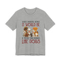 Hearts Like Dogs T-Shirt | Dog Lover Owner Gift
