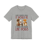 Hearts Like Dogs T-Shirt | Dog Lover Owner Gift