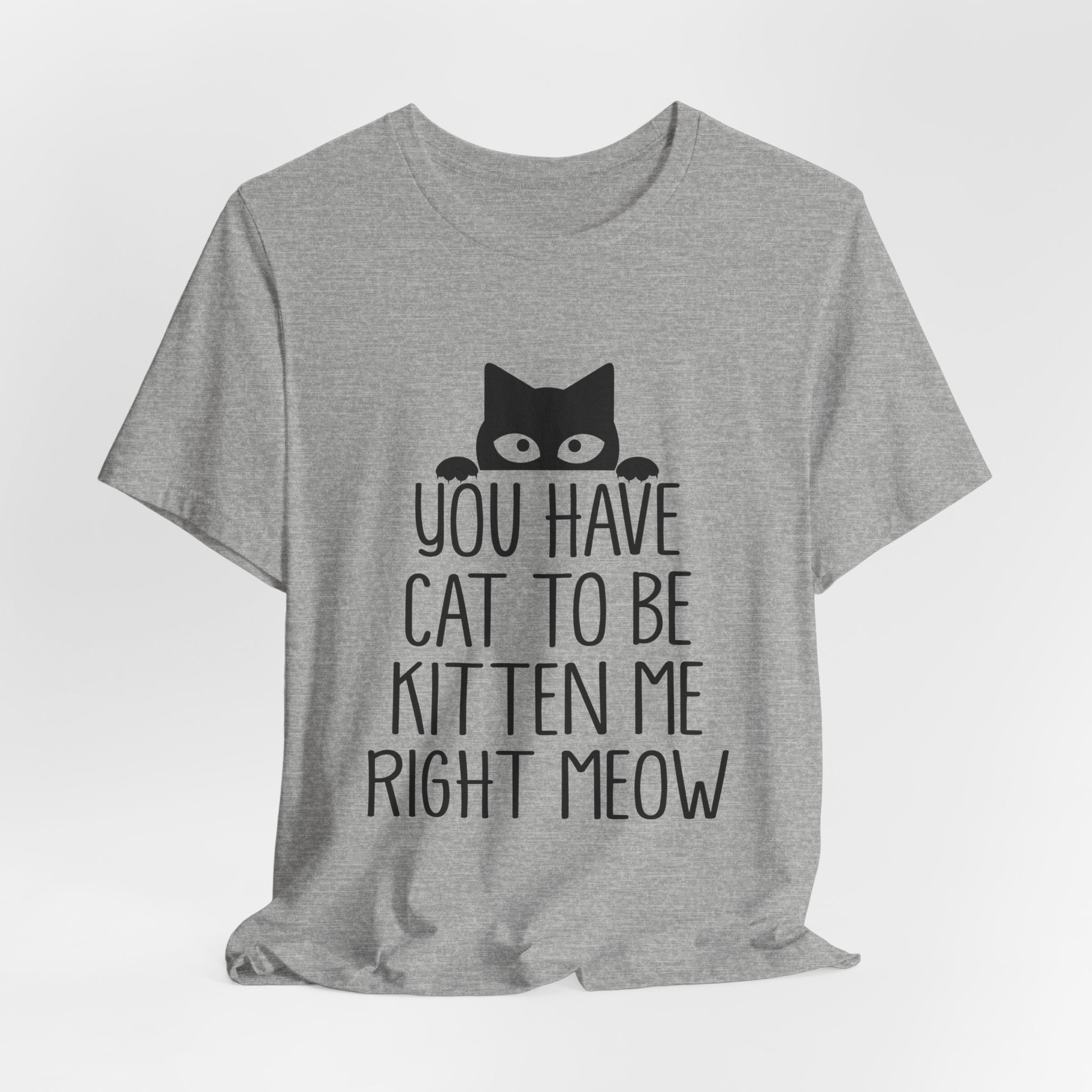 You Have Cat To Be Kitten Me Right Meow T-Shirt | Funny Cat Lover Gift