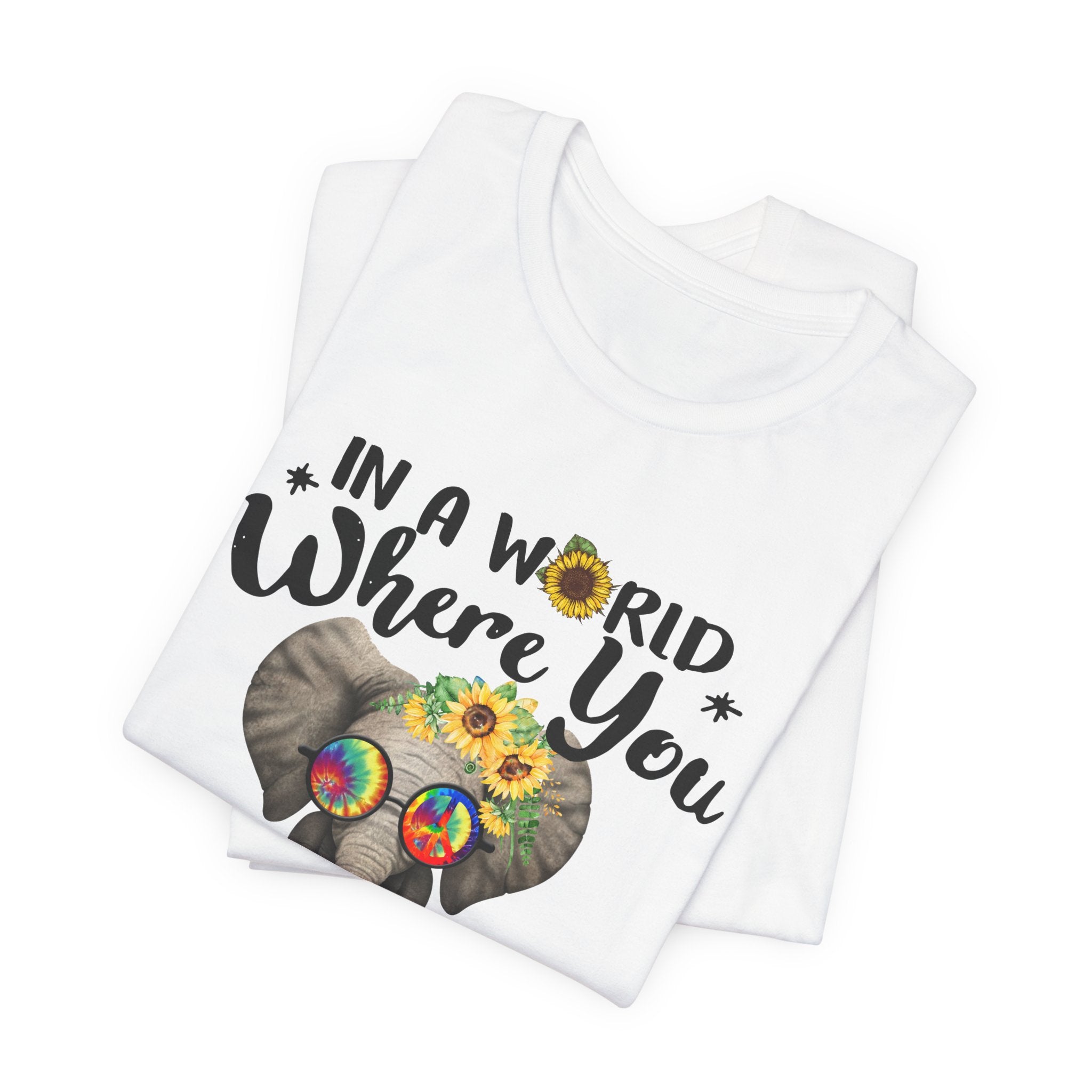 Be Kind Elephant T-Shirt | Hippie Soul Peace Lover Gift