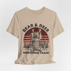 Bear & Deer Drinking Team T-Shirt | Campers Gift