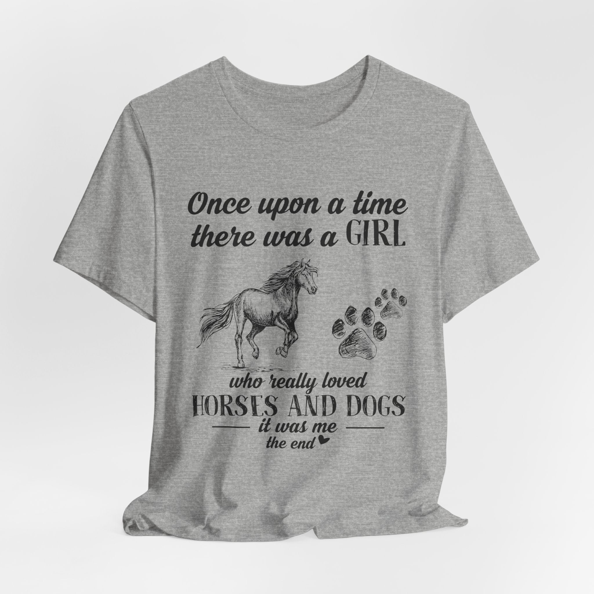 Once Upon A Time Loved Dogs T-Shirt | Dog Lover Gift