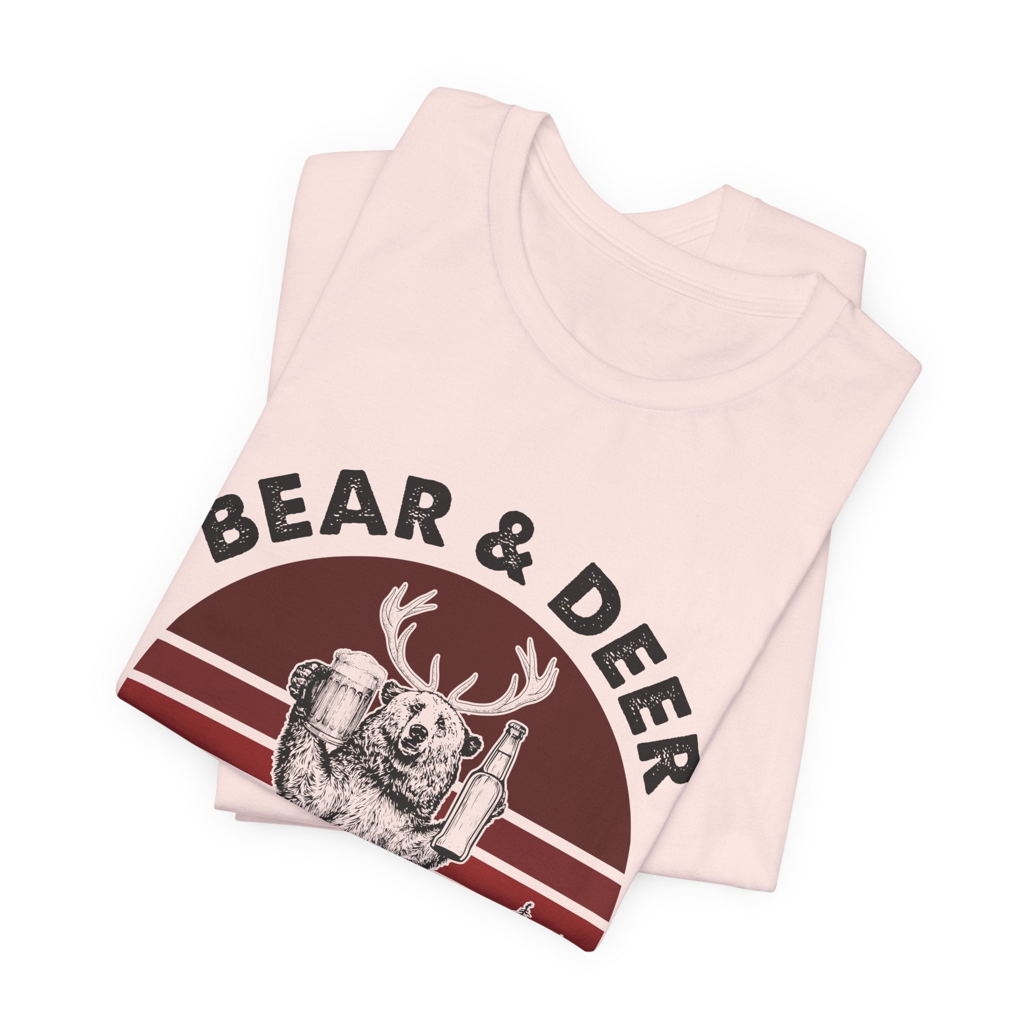 Bear & Deer Drinking Team T-Shirt | Campers Gift