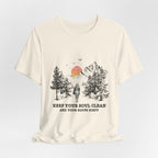 Keep Your Soul Clean & Boots Dirty T-Shirt | Outdoor Lover Gift