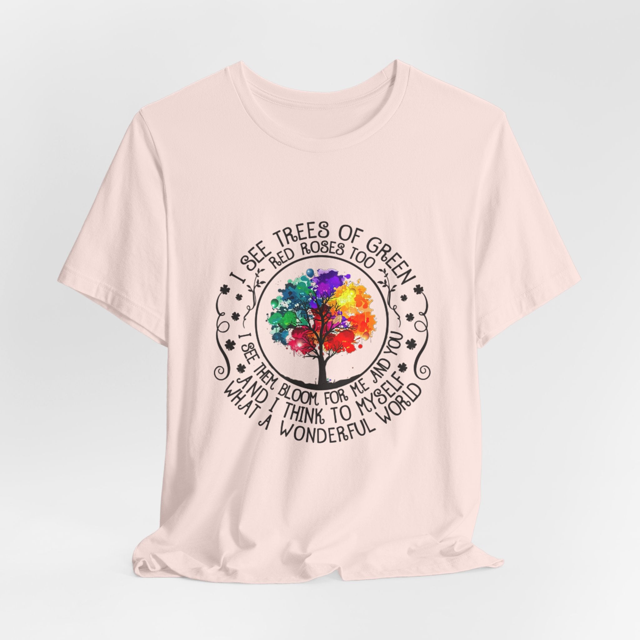 What a Wonderful World T-Shirt | Hippie Soul Gift