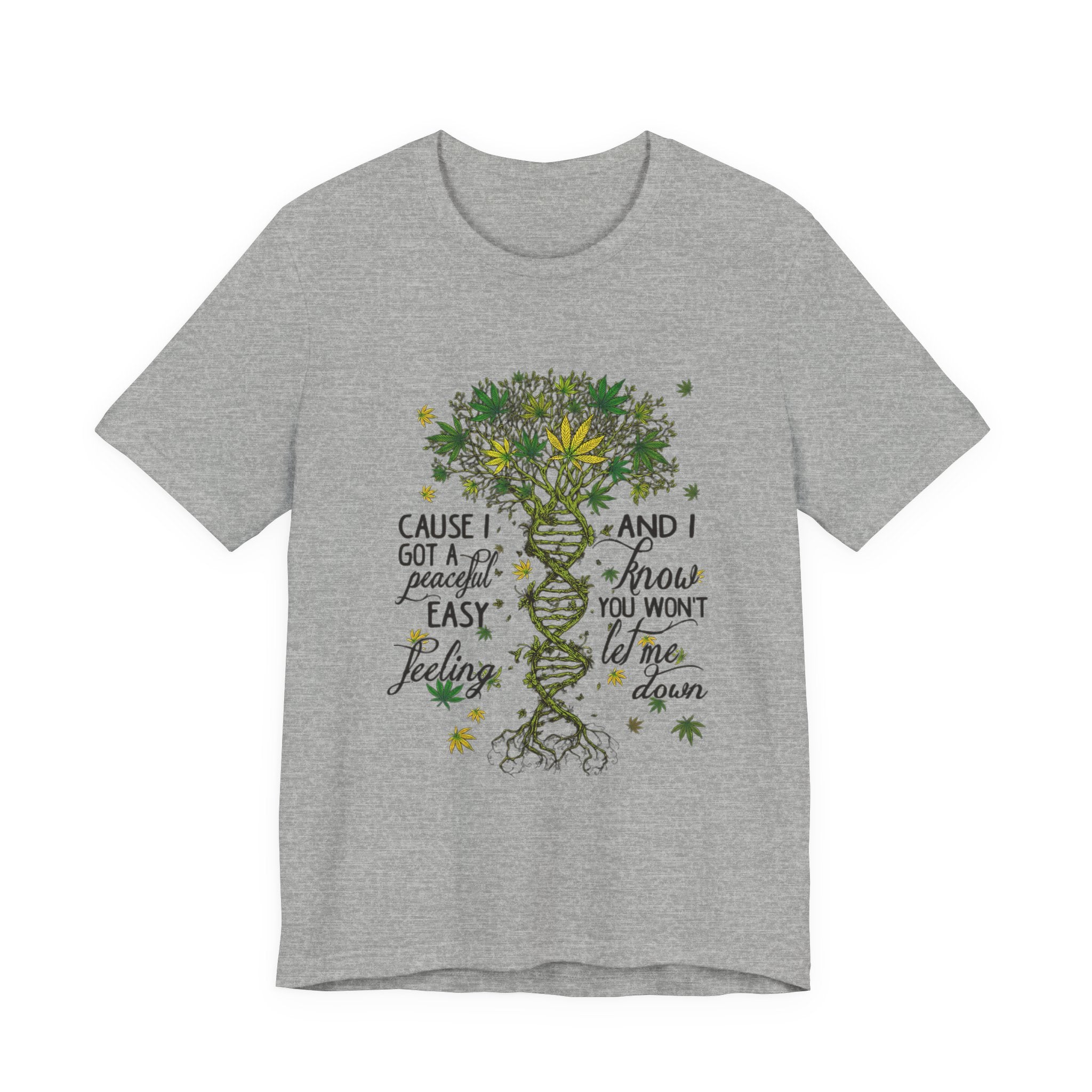 Peaceful Easy Feeling T-Shirt | Hippie Soul Cannabis DNA Gift