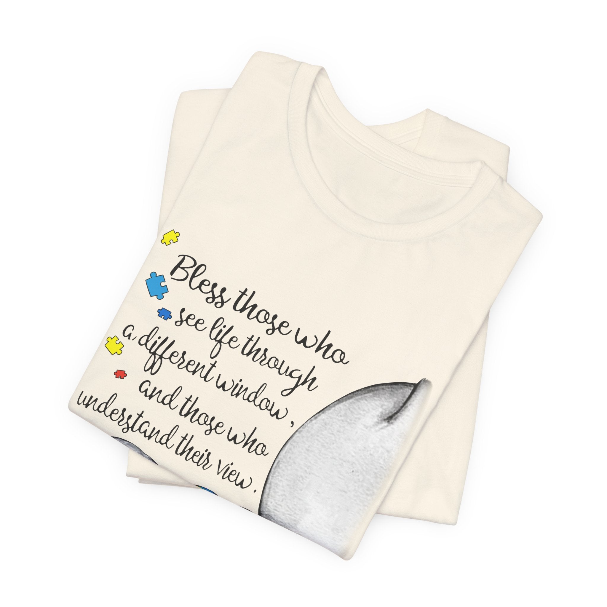 Bless Those Who See Life Differently T-Shirt | Autism Support Gift