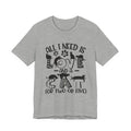 All I Need Is Love And A Cat T-Shirt | Cat Lover Gift