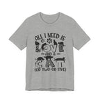 All I Need Is Love And A Cat T-Shirt | Cat Lover Gift