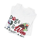 Will Work for Dog Treats T-Shirt | Funny Dog Lover Tee