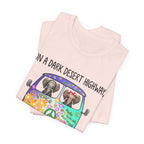 On A Dark Desert Highway Elephants T-Shirt | Hippie Elephant Gift