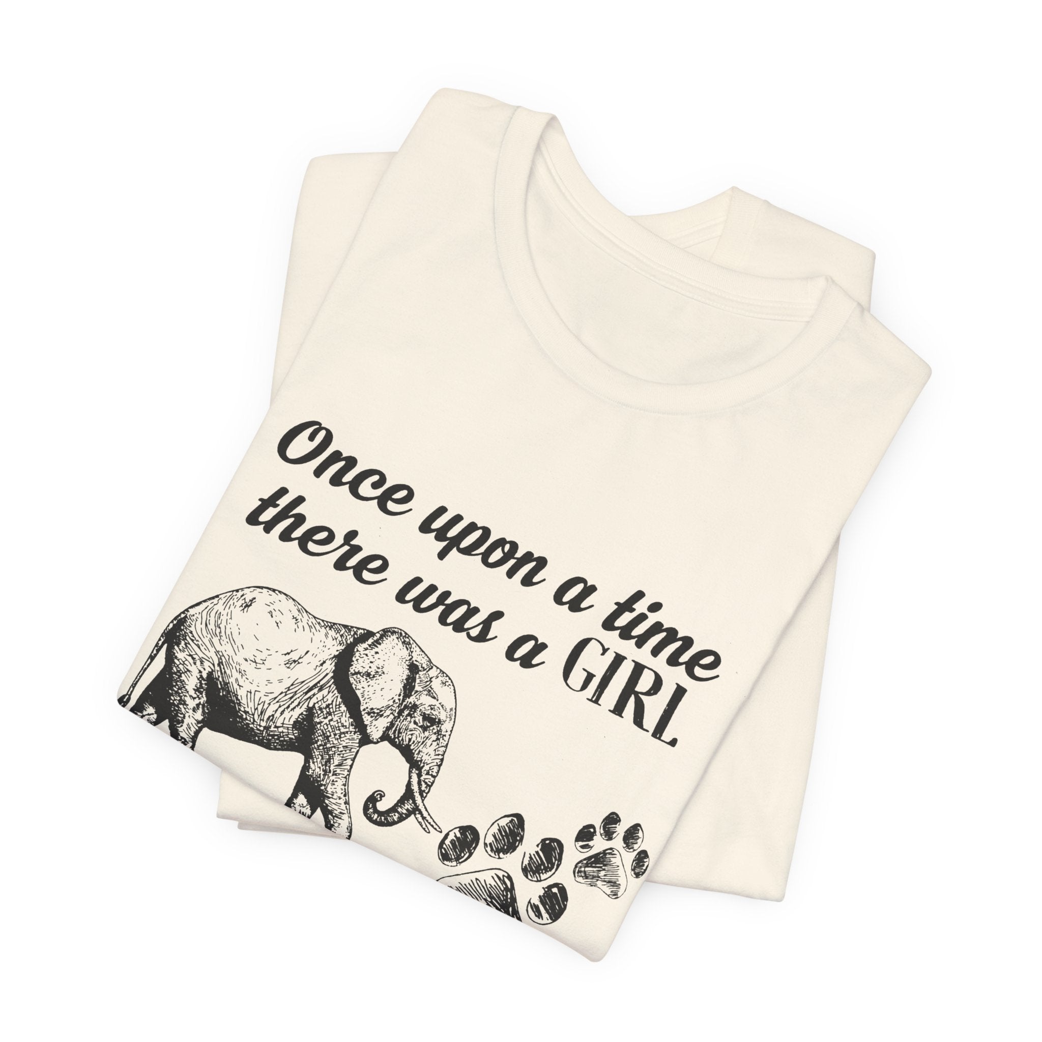 Girl Who Loved Dogs T-Shirt | Dog Lover Gift for Her