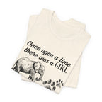 Once Upon A Time Elephant T-Shirt | Elephant Lover Gift