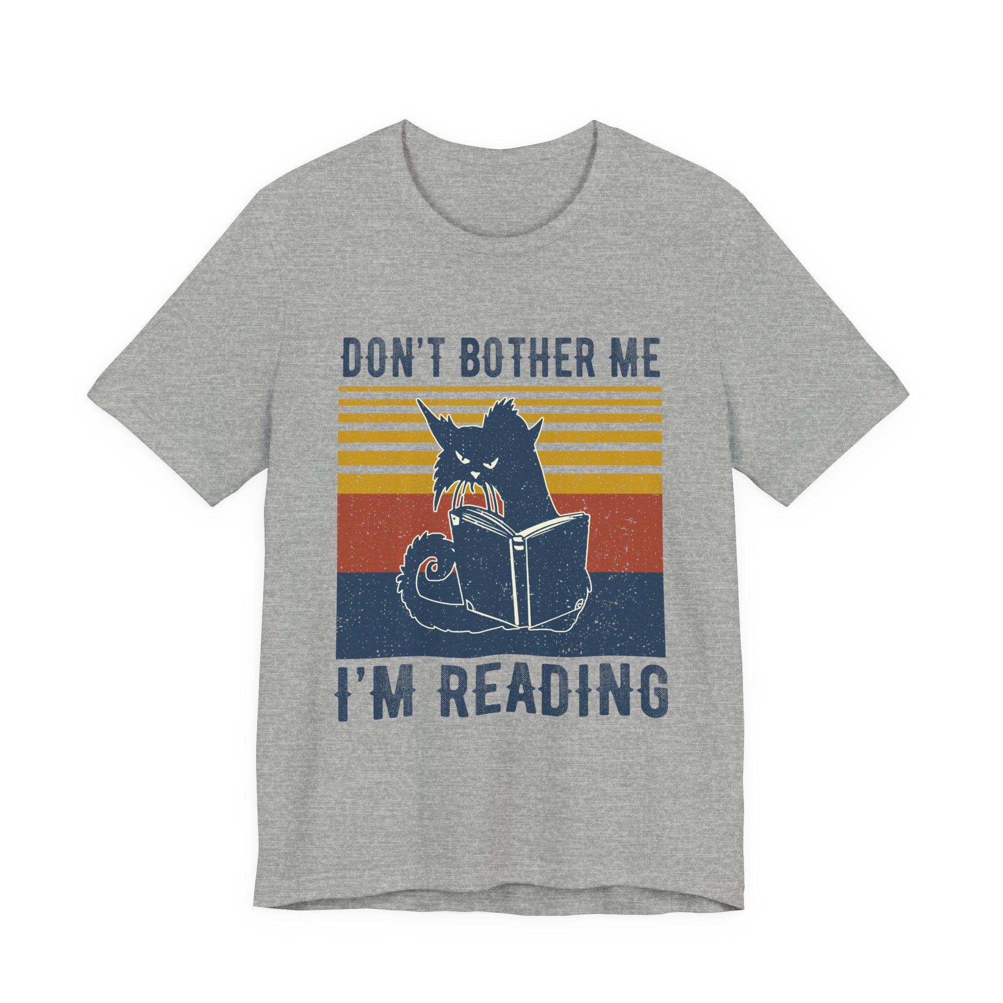 Don't Bother Me I'm Reading T-Shirt | Grumpy Cat Book Lover Gift