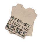 My Heart Filled With Kisses Wagging Tails T-Shirt | Dog Lover Gift